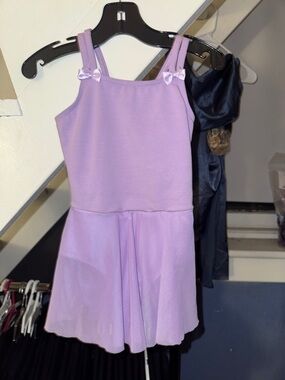 Lilac Ballet Dress with Bow Straps